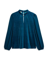 Rosalie Velvet Blouse