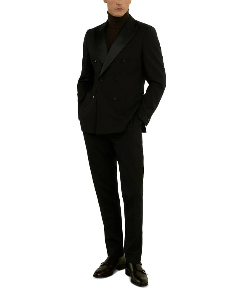 Caine Wool Slim Fit Turtleneck Sweater
