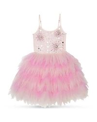 Girls' Fireworks Cotton & Nylon Tutu Dress - Little Kid, Big Kid