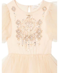 Girls' Trinket Cotton & Nylon Tutu Dress - Little Kid, Big Kid