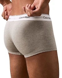 Modern Cotton Stretch Low Rise Trunks, Pack of 3