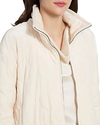 Astra Quilted Velvet Jacket
