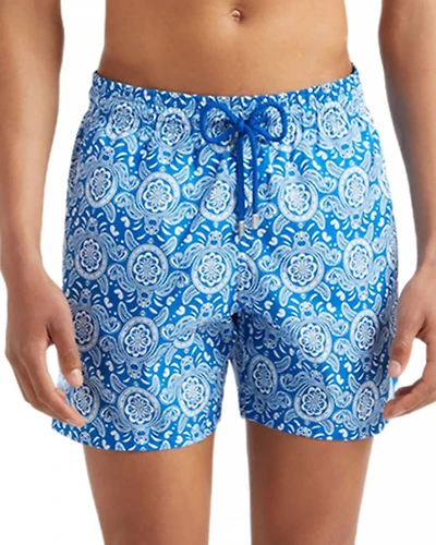 Mahina Printed 5.5" Swim Shorts