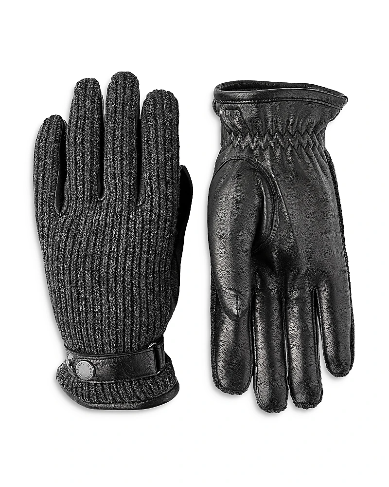Hestra Christopher Leather & Knit Gloves
