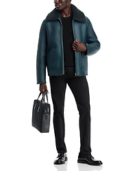 Fringed Leather Jacket