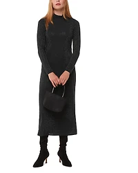 Whistles Diamante Jersey Midi Dress