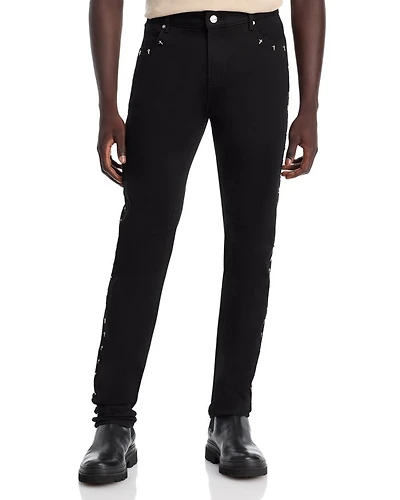 Bryant Skinny Jeans Black Cross
