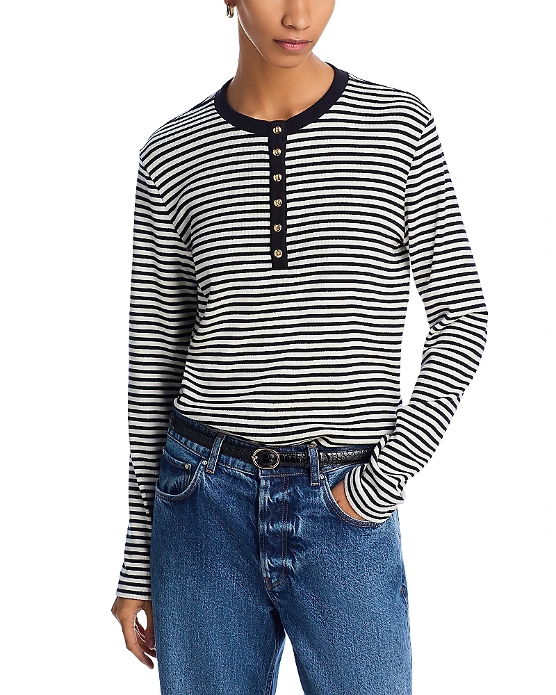 Anine Bing Alessia Striped Top