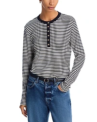 Anine Bing Alessia Striped Top
