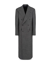 Double Breasted Wool Overcoat