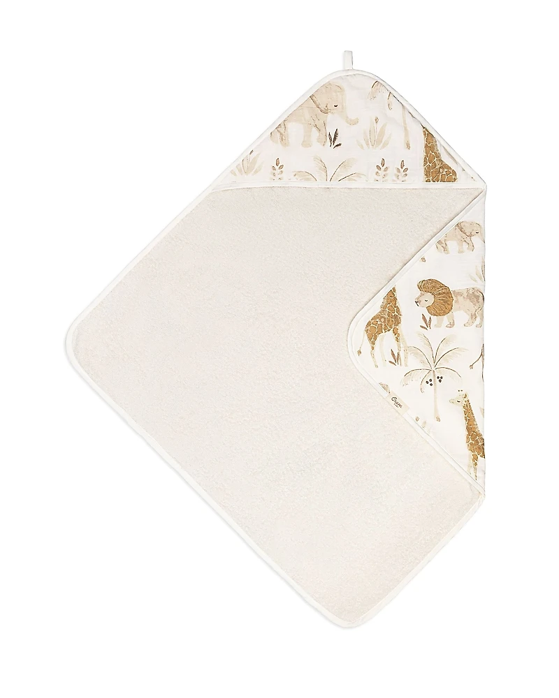 Crane Baby Kendi Baby Safari Animal Hooded Towel - Ages 0-3