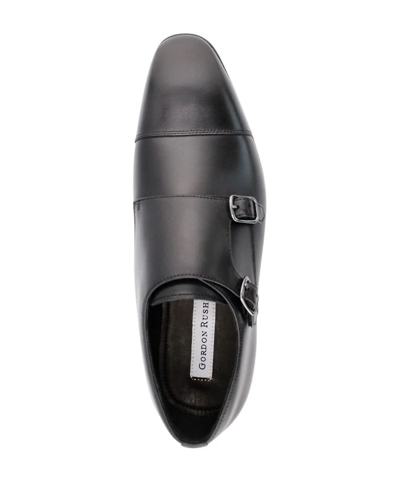 Men's Brayden Double Buckle Monk Strap Cap Toe Dress Shoes