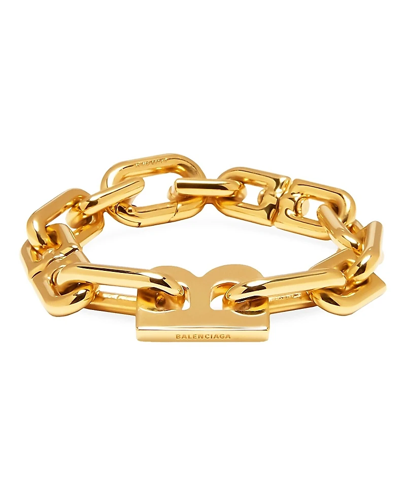 Balenciaga B Chain Thin Bracelet