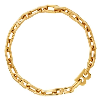 B Chain Thin Necklace