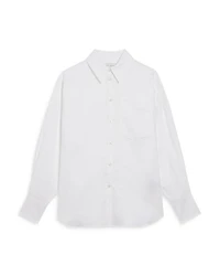 Toloca Linen Oversized Long Sleeve Shirt