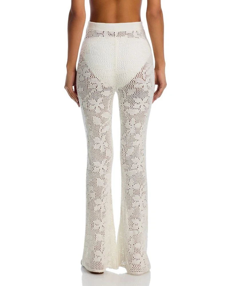 Flavia Crochet Cover Up Pants