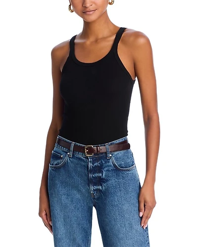 Ribbed Cotton Tank