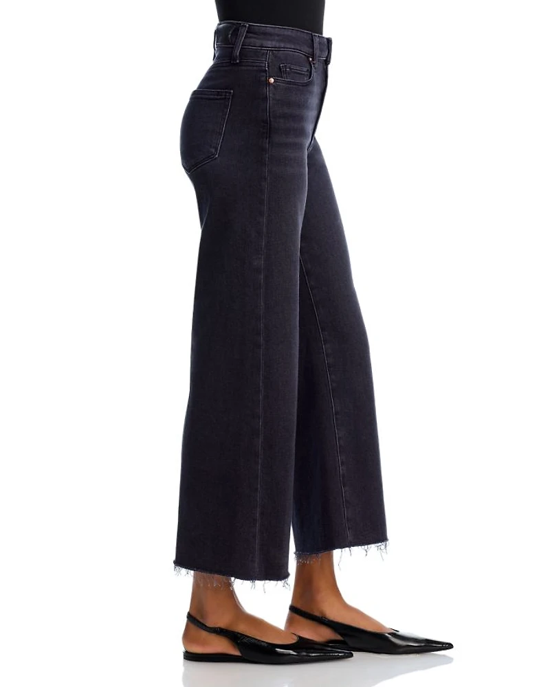 Anessa High Rise Wide Leg Ankle Jeans