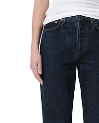 90's Pinch Waist High Rise Straight Jeans Pendulum