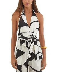 ViX Bossa Lea Halter Top