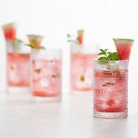 Fortessa Jupiter Clear Ice Beverage Glass, Set of 6