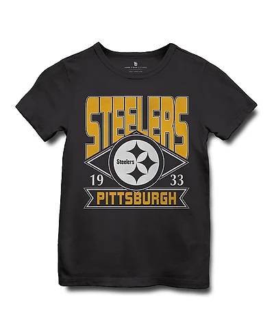 Junk Food Clothing Unisex Nfl Pittsburgh Steelers Overtime Tee - Little Kid, Big Kid
