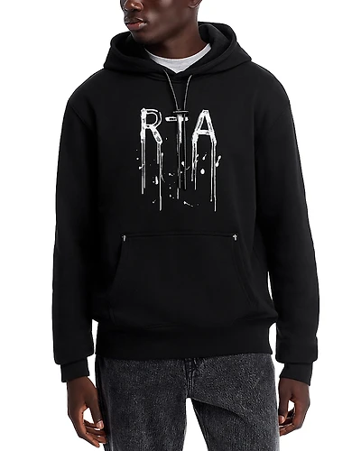 Rta Logo Graphic Hoodie