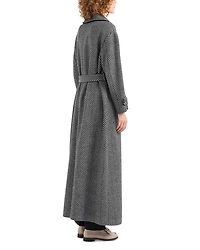 Belted Double Breasted Coat