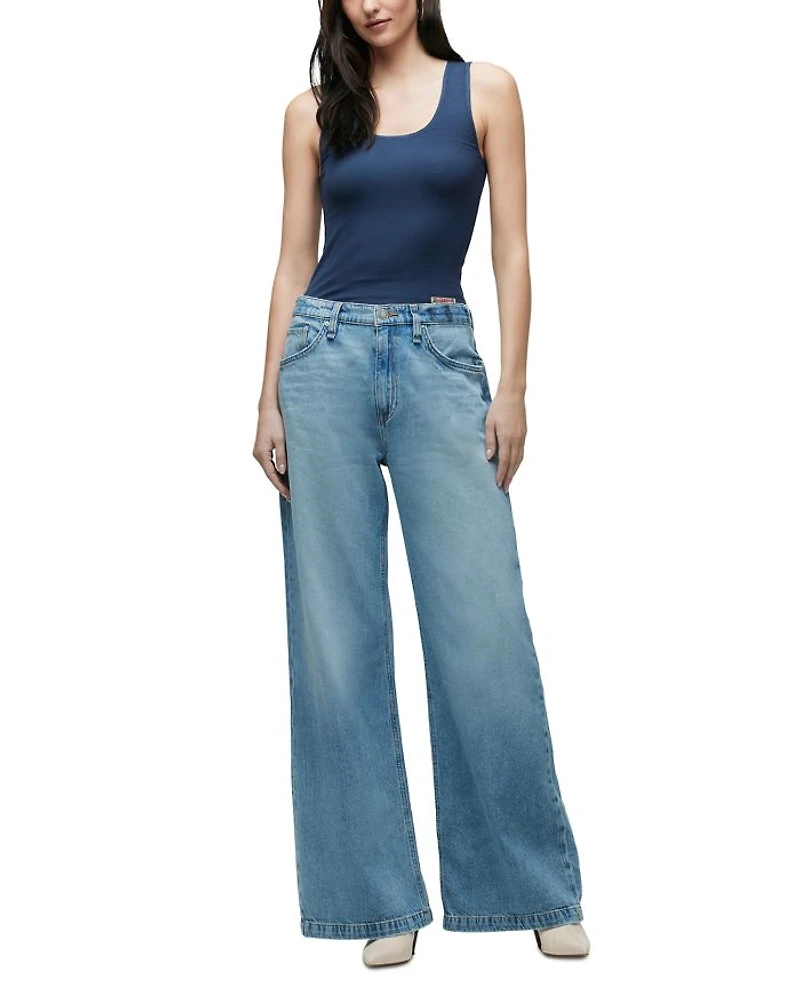Jodie High Rise Wide Leg Jeans Aspen
