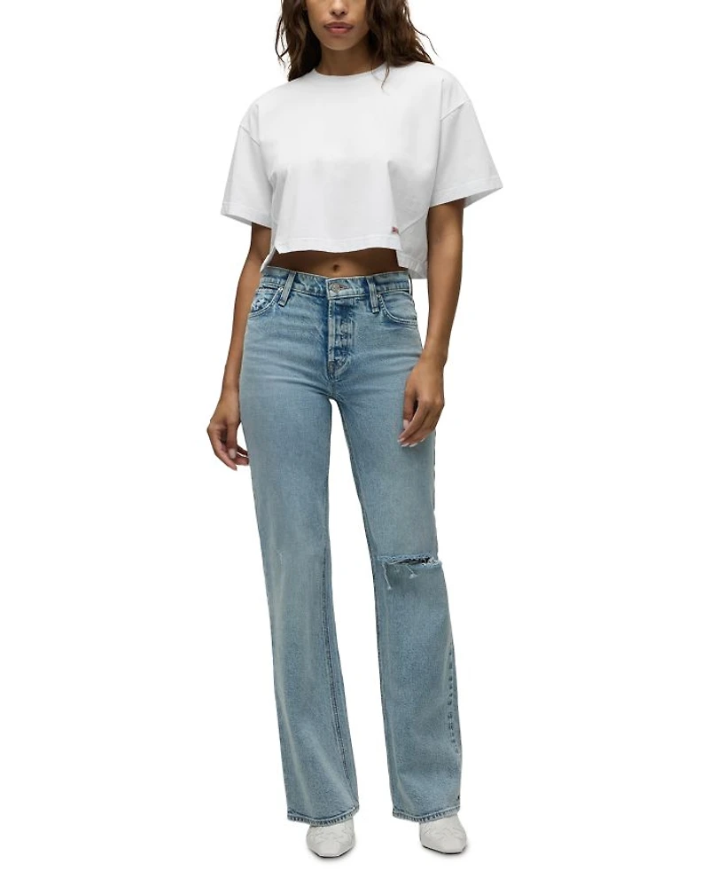 Rosie High Rise Wide Leg Jeans Rider