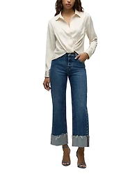 Rosie High Rise Wide Leg Jeans Mallorca