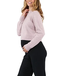 Tia Crop Knit Sweater