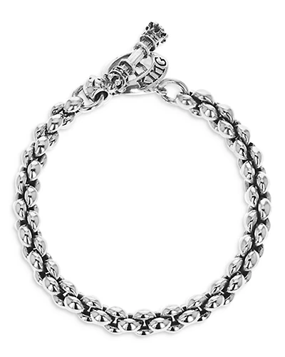 Sterling Silver Small Infinity Link Bracelet