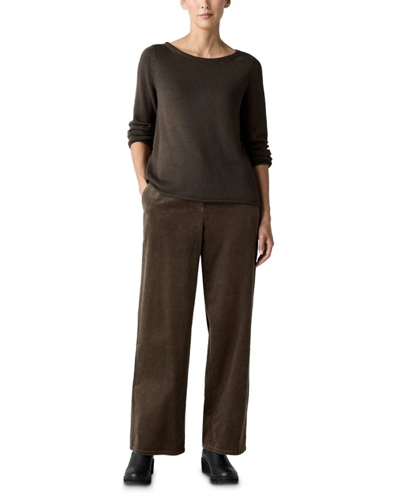 Bateau Neck Sweater