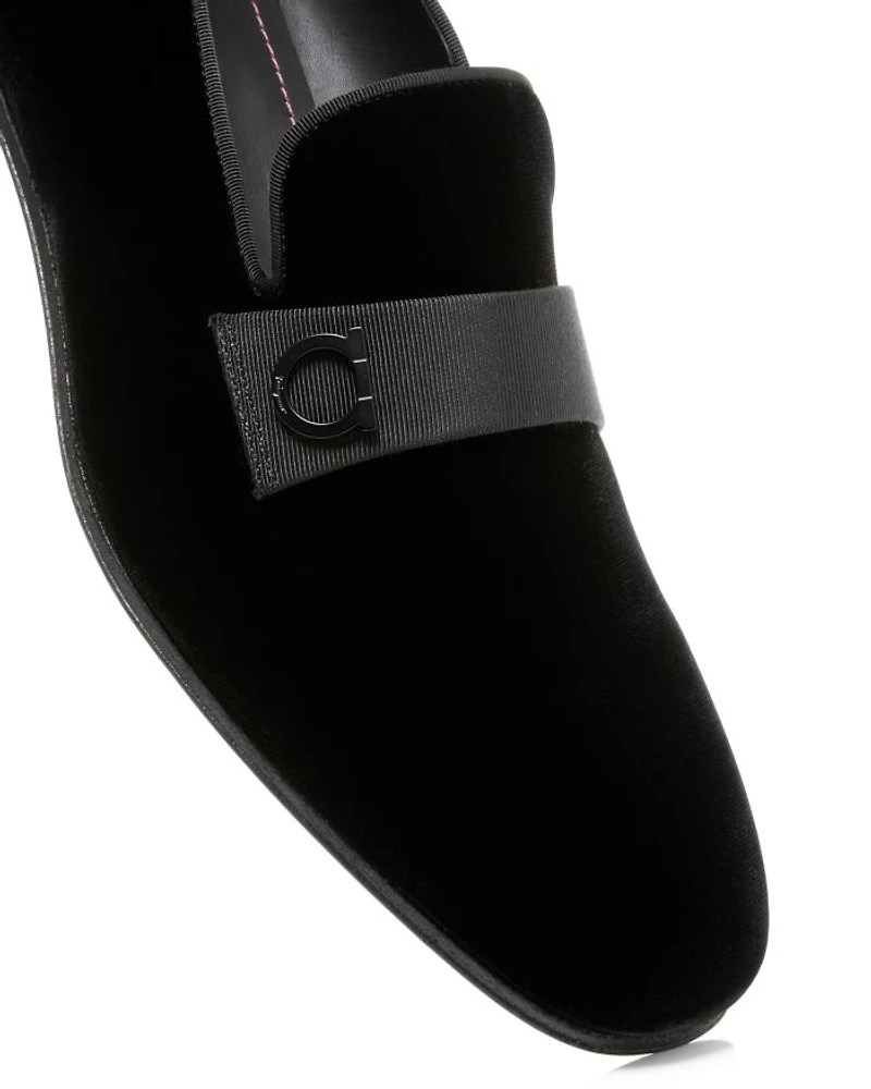 Men's Lapo Velvet Smoking Slipper Loafers