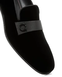 Men's Lapo Velvet Smoking Slipper Loafers