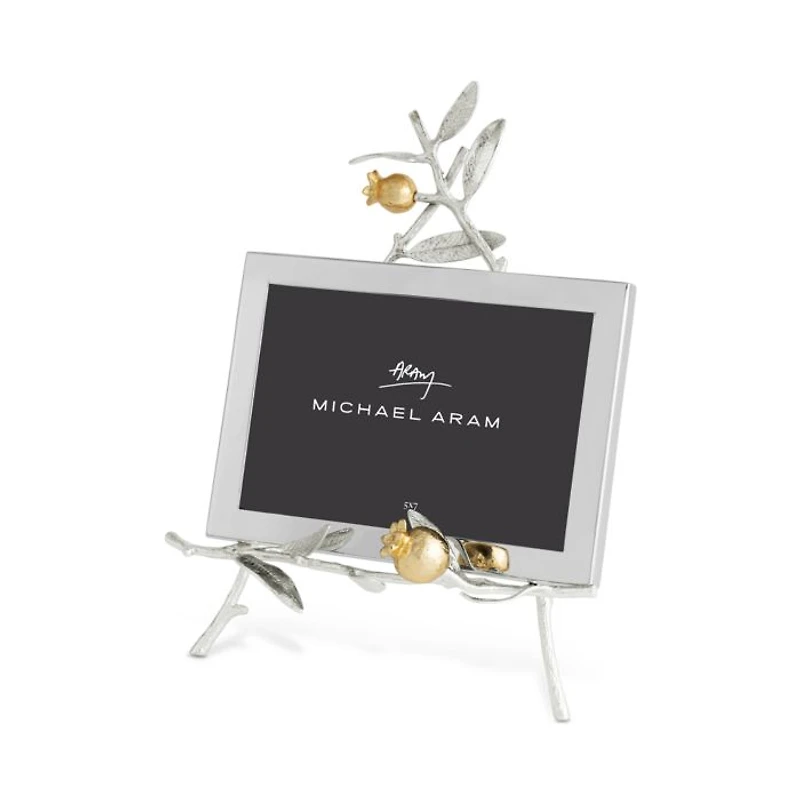 Pomegranate Silver & Gold Easel Frame