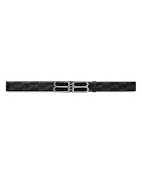 Balenciaga Bb Signature Belt Bb Monogram Coated Canvas