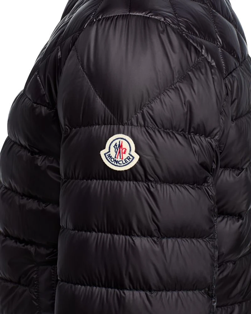 Benamou Nylon Quilted Full Zip Down Jacket