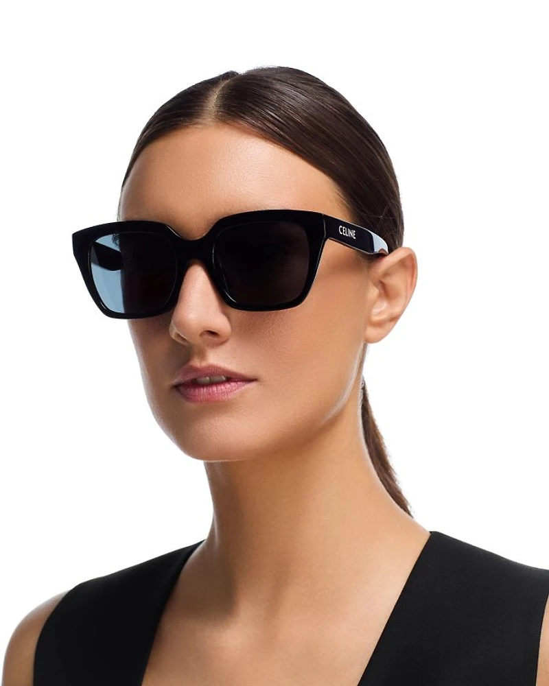 Monochroms Square Sunglasses, 56mm