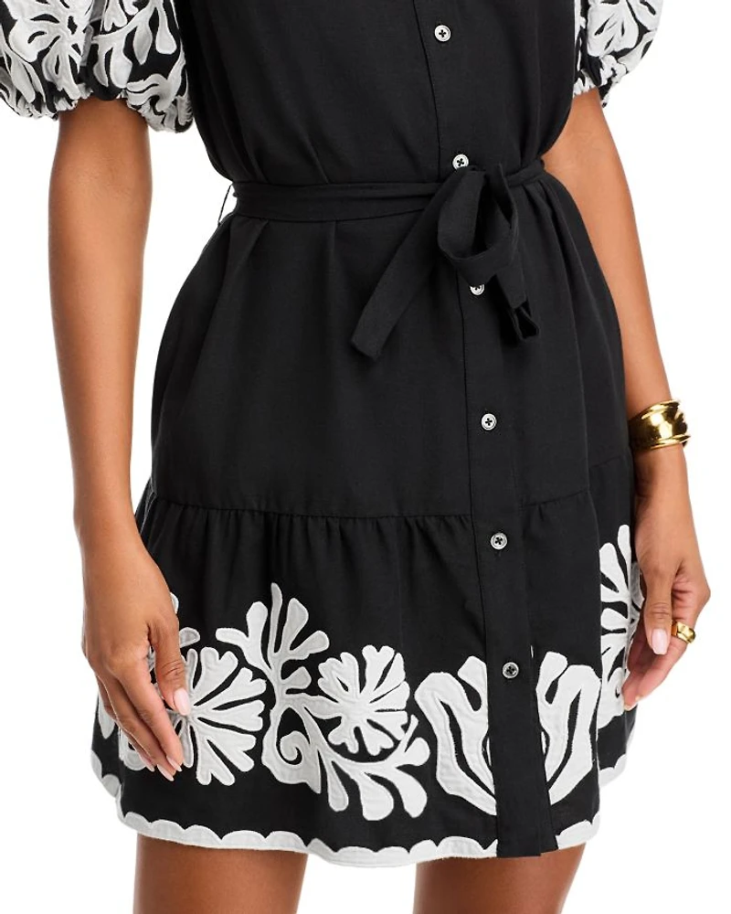 Agathe Puffed Sleeve Dress