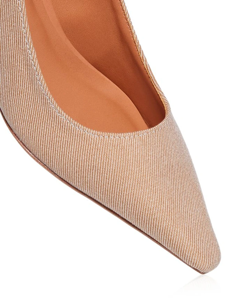 Women's Slyvie Denim Slingback Pumps