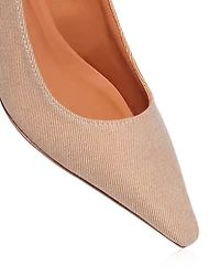 Women's Slyvie Denim Slingback Pumps