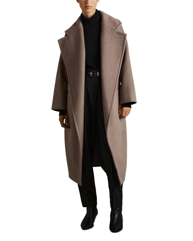 Petites Bridget Wool Blend Coat