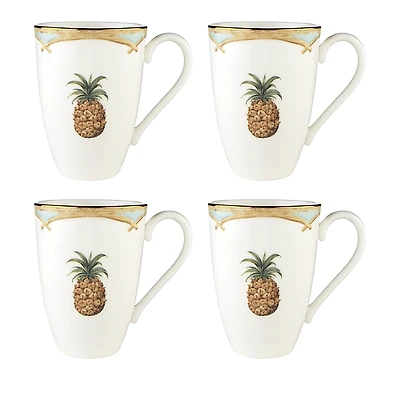 Lenox Colonial Bamboo Mug, Set of 4