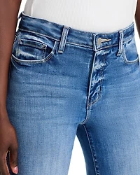 Clayton High Rise Wide Leg Jeans Hampton