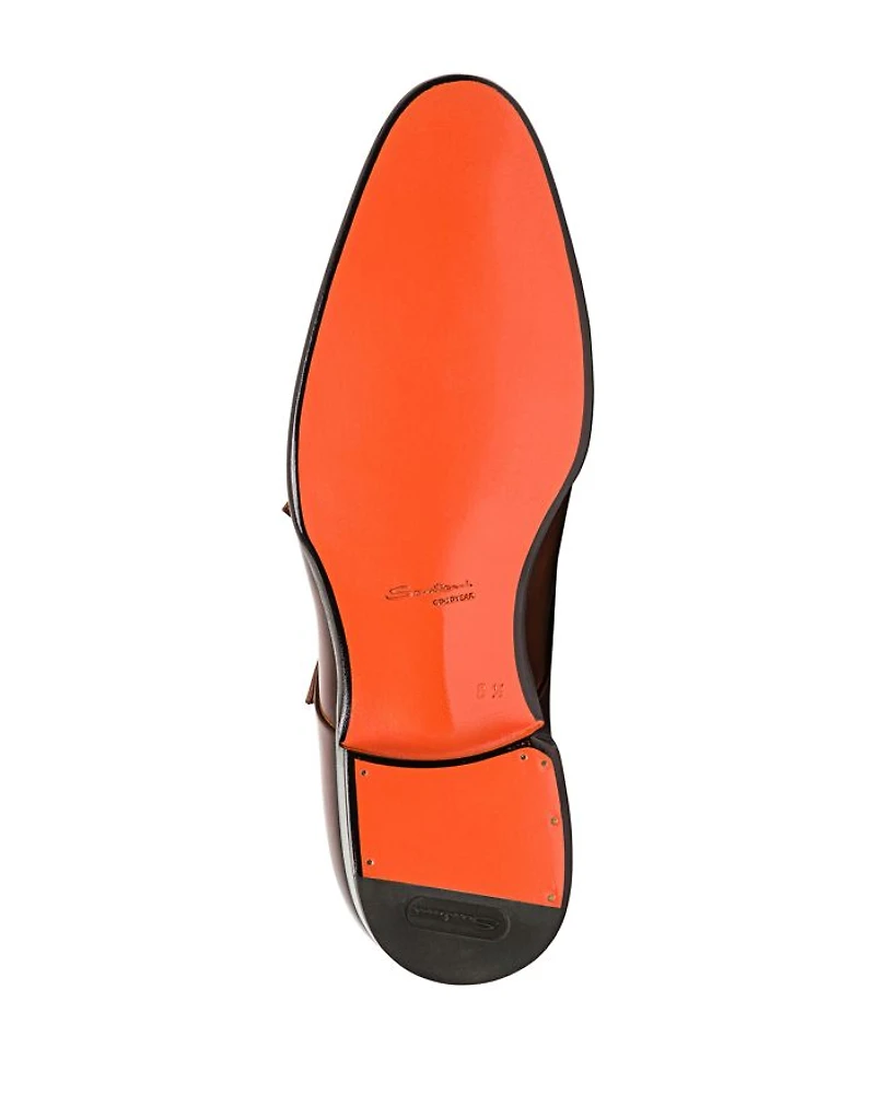 Men's Carter Cap Toe Double Monk Strap Dress Shoes