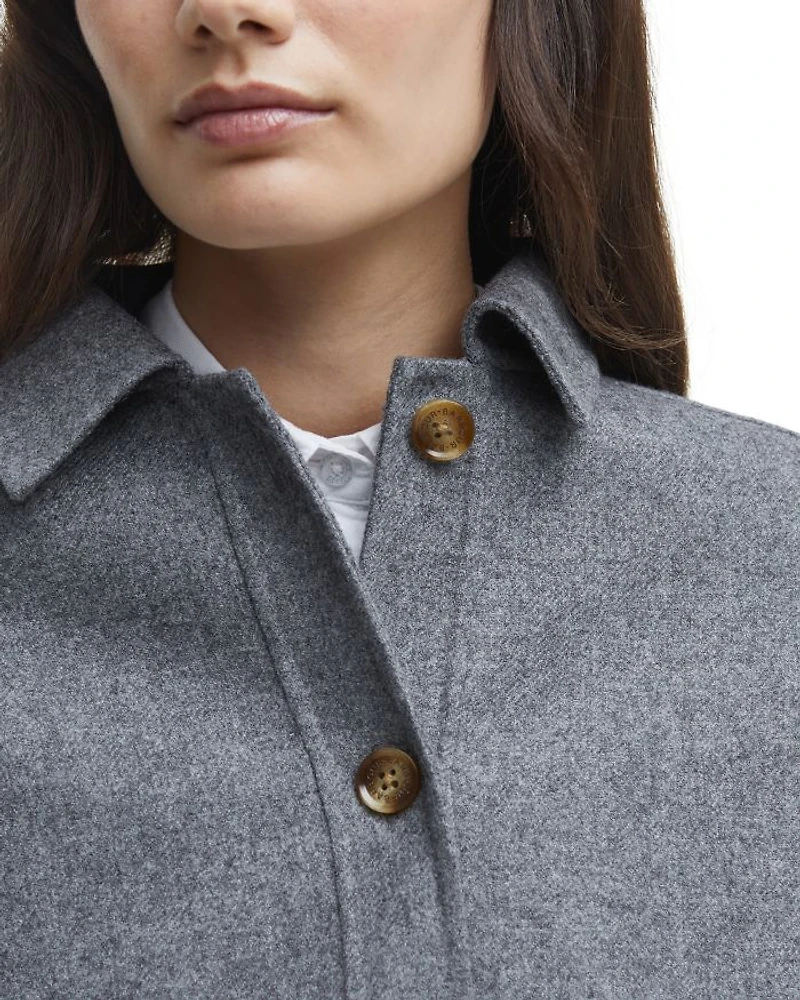 Emery Wool Blend Overshirt