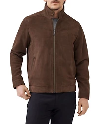 Glen Massey Suede Full Zip Jacket