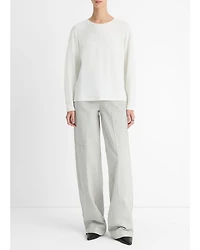 Relaxed Long Sleeve Crewneck Tee